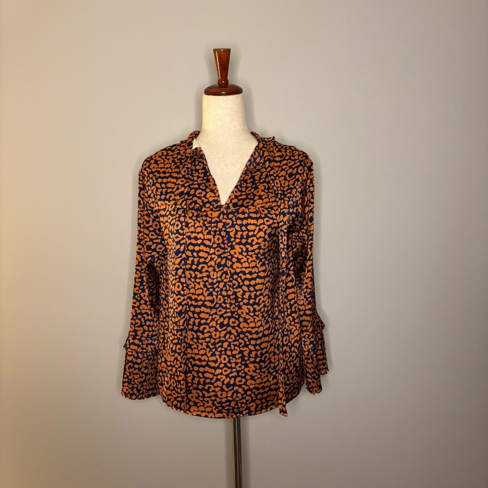 Size M - French brand, The Korner animal print blouse